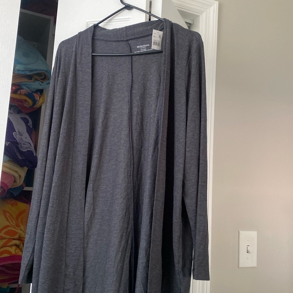 NWT Motherhood Maternity drape cardigan, size XL - Picture 1 of 3